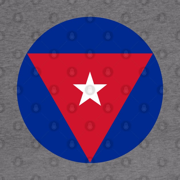 Cuba Air Force Roundel by Lyvershop